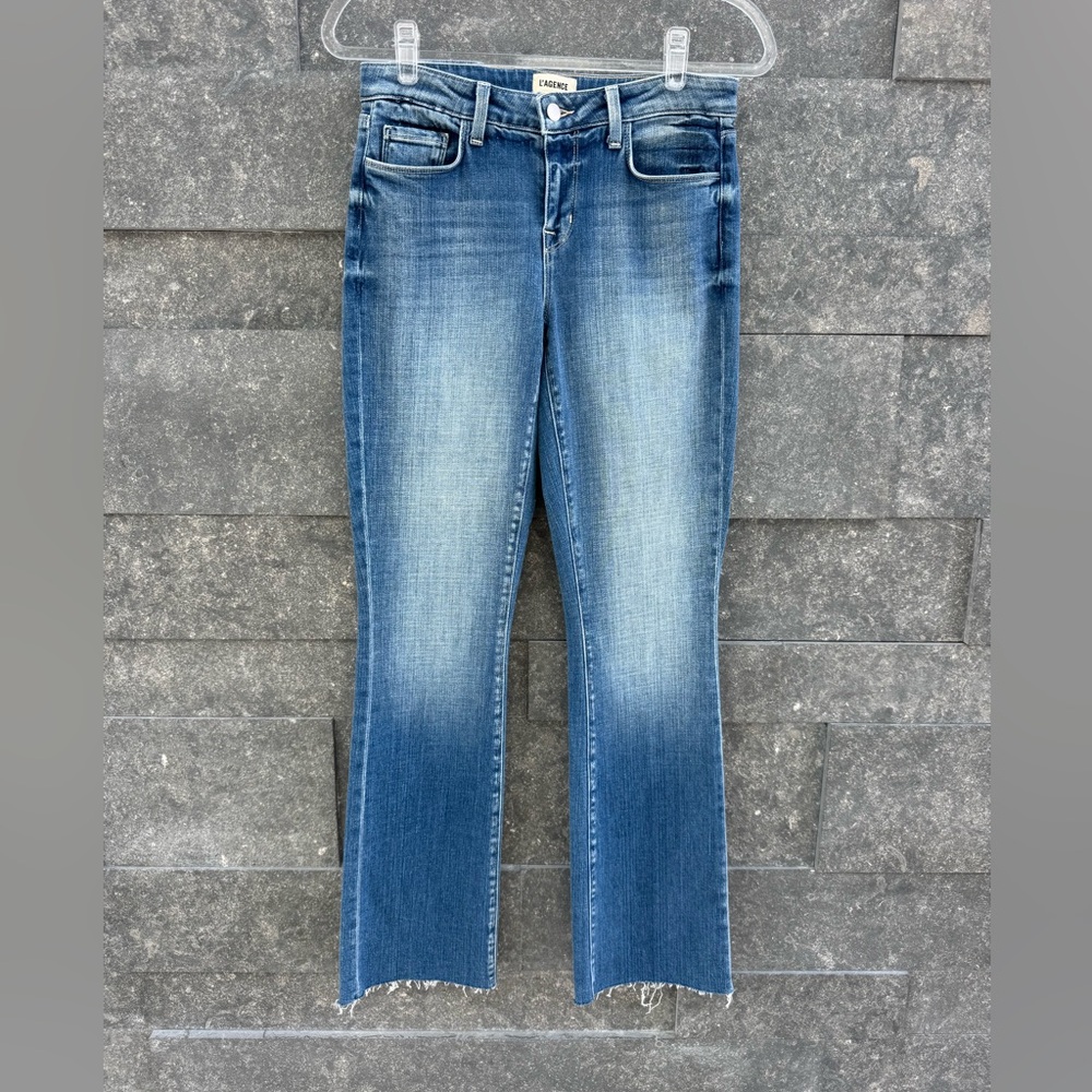 L'AGENCE Sneeki Low Rise Straight Leg Jeans